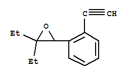 (9ci)-2,2-二乙基-3-(2-乙炔苯基)-環(huán)氧乙烷結(jié)構(gòu)式_723340-31-6結(jié)構(gòu)式