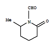 1-Piperidinecarboxaldehyde, 2-methyl-6-oxo-(9ci) Structure,72374-50-6Structure