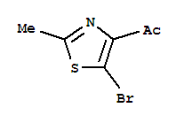 (9ci)-1-(5-溴-2-甲基-4-噻唑)-乙酮結(jié)構(gòu)式_723743-67-7結(jié)構(gòu)式