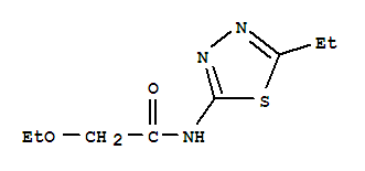 Acetamide, 2-ethoxy-n-(5-ethyl-1,3,4-thiadiazol-2-yl)-(9ci) Structure,723757-34-4Structure