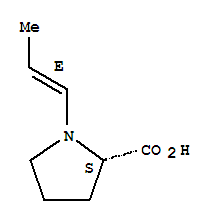 L-proline, 1-(1e)-1-propenyl-(9ci) Structure,724459-18-1Structure