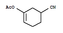 3-Cyclohexene-1-carbonitrile,3-(acetyloxy)-(9ci) Structure,724459-72-7Structure