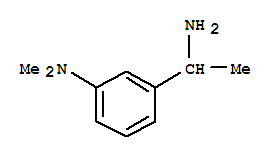 3-(1-Aminoethyl)-n,n-dimethylbenzenamine Structure,724464-75-9Structure