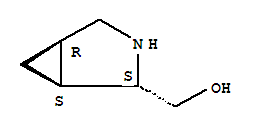 (1S,2S,5R)-3-氮雜雙環(huán)[3.1.0]-2-己基甲醇鹽酸鹽結(jié)構(gòu)式_72448-31-8結(jié)構(gòu)式