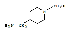 1-Piperidinecarboxylicacid,4-(aminomethyl)-(9ci) Structure,725211-61-0Structure