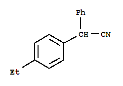 Acetonitrile, (p-ethylphenyl)phenyl-(5ci) Structure,725257-38-5Structure