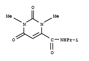 4-Pyrimidinecarboxamide, 1,2,3,6-tetrahydro-1,3-dimethyl-n-(1-methylethyl)-2,6-dioxo-(9ci) Structure,725692-75-1Structure