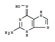 9H-purine-2,6-diamine,n6-hydroxy- Structure,7269-57-0Structure