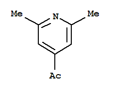 (9ci)-1-(2,6-二甲基-4-吡啶)-乙酮結(jié)構(gòu)式_72693-15-3結(jié)構(gòu)式