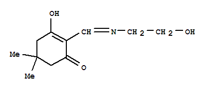 2-Cyclohexen-1-one, 3-hydroxy-2-[[(2-hydroxyethyl)imino]methyl]-5,5-dimethyl-(9ci) Structure,727372-49-8Structure