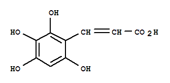 2-Propenoic acid, 3-(2,3,4,6-tetrahydroxyphenyl)-(9ci) Structure,727422-53-9Structure