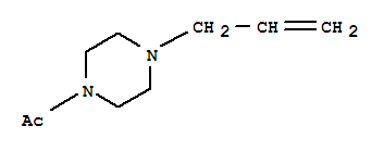 Piperazine, 1-acetyl-4-(2-propenyl)-(9ci) Structure,727721-54-2Structure