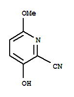 2-Pyridinecarbonitrile, 3-hydroxy-6-methoxy-(9ci) Structure,727736-72-3Structure