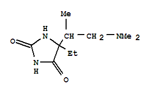 Hydantoin, 5-(2-dimethylamino-1-methylethyl)-5-ethyl-(5ci) Structure,727740-47-8Structure