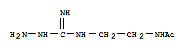 Acetamide, n-[2-[(hydrazinoiminomethyl)amino]ethyl]-(9ci) Structure,727972-45-4Structure