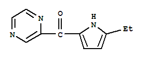 Methanone, (5-ethyl-1h-pyrrol-2-yl)pyrazinyl-(9ci) Structure,728010-89-7Structure