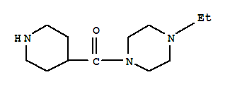 (4-乙基-1-哌嗪)-4-哌啶基甲酮結(jié)構(gòu)式_728930-83-4結(jié)構(gòu)式