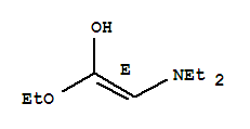 Ethenol, 2-(diethylamino)-1-ethoxy-, (e)-(9ci) Structure,729553-05-3Structure