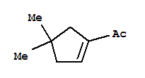 Ethanone, 1-(4,4-dimethyl-1-cyclopenten-1-yl)-(9ci) Structure,73011-50-4Structure