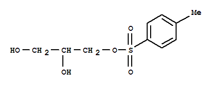 (R,s)-1-甲苯磺酰甘油結構式_73073-07-1結構式