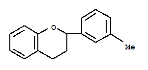 2H-1-benzopyran,3,4-dihydro-2-(3-methylphenyl)-(9ci)Structure,73110-87-9Structure 2H-1-benzopyran,3,4-dihydro-2-(3-methylphenyl)-(9ci) Structure,73110-87-9Structure