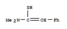 Ethenethiol, 1-(dimethylamino)-2-phenyl- Structure,731751-05-6Structure