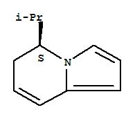 (5s)-(9ci)-5,6-二氫-5-(1-甲基乙基)-吲哚嗪結(jié)構(gòu)式_731854-03-8結(jié)構(gòu)式