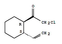 Ethanone, 2-chloro-1-(2-ethenylcyclohexyl)-, trans-(9ci) Structure,73193-07-4Structure