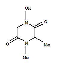 2,5-Piperazinedione,1-hydroxy-3,4-dimethyl-(9ci) Structure,73198-64-8Structure