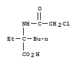 (9ci)-n-(氯乙酰基)-2-乙基-L-正亮氨酸結(jié)構(gòu)式_732225-29-5結(jié)構(gòu)式