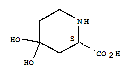 2-Piperidinecarboxylicacid,4,4-dihydroxy-,(s)-(9ci) Structure,732225-51-3Structure