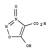 (9ci)-5-羥基-1,2,3-噁二唑-4-羧酸結(jié)構(gòu)式_732240-75-4結(jié)構(gòu)式