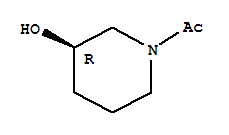 1-((R)-3-hydroxy-piperidin-1-yl)-ethanone Structure,732245-90-8Structure