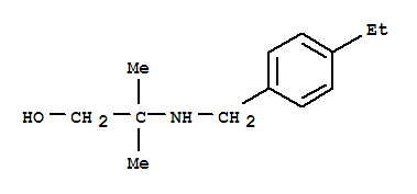 1-Propanol,2-[[(4-ethylphenyl)methyl]amino]-2-methyl-(9ci) Structure,732304-79-9Structure