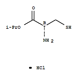 異丙基-L-半胱氨酸鹽酸鹽結(jié)構(gòu)式_73255-49-9結(jié)構(gòu)式