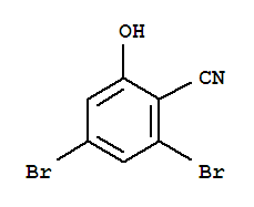 2,4-Dibromo-6-hydroxybenzonitrile Structure,73289-86-8Structure