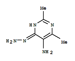 4(1H)-pyrimidinone, 5-amino-2,6-dimethyl-, hydrazone (9ci) Structure,732925-33-6Structure