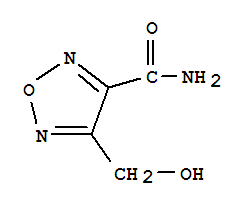 (9ci)-4-(羥基甲基)-1,2,5-噁二唑-3-羧酰胺結(jié)構(gòu)式_73314-63-3結(jié)構(gòu)式