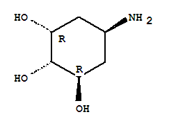 1,2,3-Cyclohexanetriol, 5-amino-, [1r-(1alpha,2alpha,3beta,5beta)]-(9ci) Structure,733693-19-1Structure