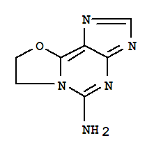 7,8-二氫-噁唑并[2,3-i]嘌呤-5-胺結(jié)構(gòu)式_733714-60-8結(jié)構(gòu)式