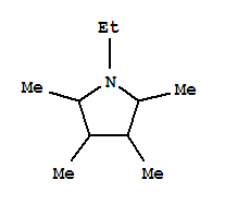 Pyrrolidine, 1-ethyl-2,3,4,5-tetramethyl- (4ci) Structure,733792-98-8Structure