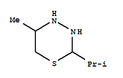 2H-1,3,4-thiadiazine,tetrahydro-5-methyl-2-(1-methylethyl)-(9ci)Structure,73419-21-3Structure 2H-1,3,4-thiadiazine,tetrahydro-5-methyl-2-(1-methylethyl)-(9ci) Structure,73419-21-3Structure