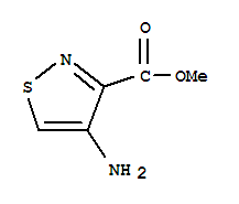 Methyl 4-amino-1,2-thiazole-3-carboxylate Structure,734492-43-4Structure