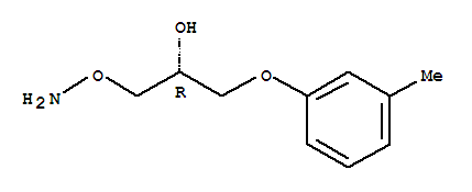 2-Propanol,1-(aminooxy)-3-(3-methylphenoxy)-,(2r)-(9ci) Structure,734525-05-4Structure