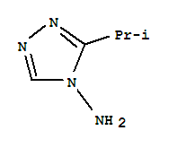 4H-1,2,4-triazol-4-amine,3-(1-methylethyl)-(9ci) Structure,735212-04-1Structure