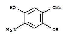 1,4-Benzenediol, 2-amino-5-methoxy-(9ci) Structure,735223-72-0Structure