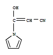 2-Propenenitrile,3-hydroxy-3-(1h-pyrrol-1-yl)-(9ci) Structure,735229-51-3Structure