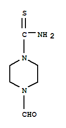 1-Piperazinecarbothioamide,4-formyl-(9ci) Structure,73553-80-7Structure