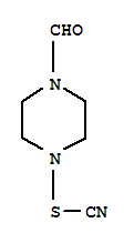 1-Piperazinecarboxaldehyde,4-thiocyanato-(9ci) Structure,73563-22-1Structure