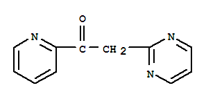 Ethanone, 1-(2-pyridinyl)-2-(2-pyrimidinyl)-(9ci) Structure,73569-08-1Structure